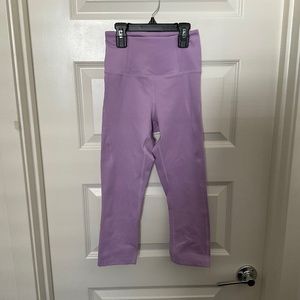 Girlfriend Collective Lilac Cropped Leggings - Size XXS